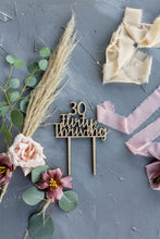 Load image into Gallery viewer, Thirty Flirty And Thriving Cake Topper
